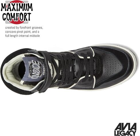 Avia 880 Men’s Basketball Shoes, High Top Retro Sneakers for Indoor or Outdoor, Street or Court, Sizes 7 to 15 in Kuwait