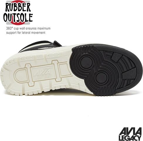 Avia 880 Men’s Basketball Shoes, High Top Retro Sneakers for Indoor or Outdoor, Street or Court, Sizes 7 to 15 in Kuwait