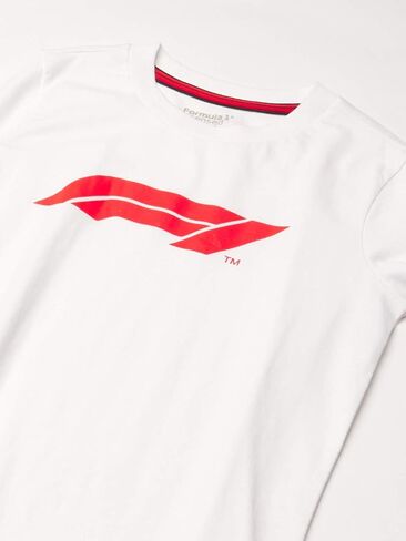 تي شيرت بشعار Formula 1 Youth Large من F1 Tech Collection، أبيض، شبابي كبير (14-16) in Kuwait
