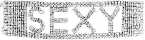 Arsimus مثير كريستال حجر الراين قلادة in Kuwait