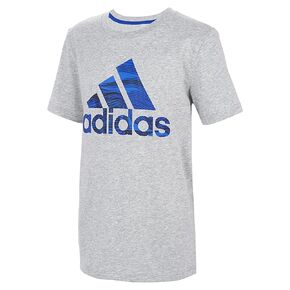 adidas Boys' Short Sleeve Camo Badge of Sport Heather Tee in Saudi Arabia