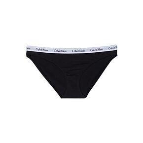Calvin Klein Women's Carousel Logo Cotton Stretch Bikini Panties, 3 Pack