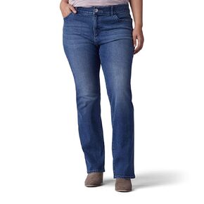 Lee Women's Plus-Size Flex Motion Regular Fit Bootcut Jean