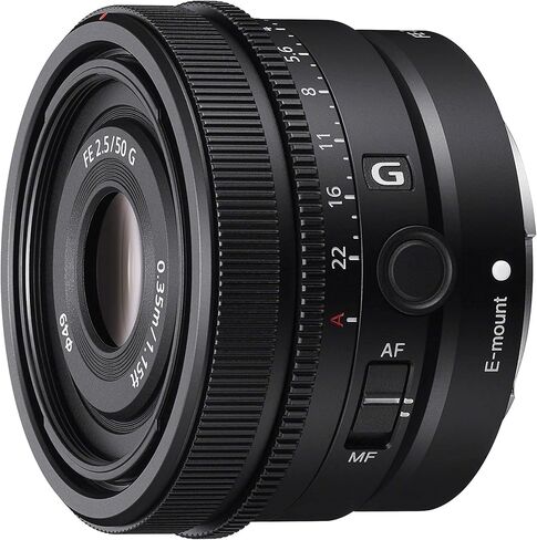 Sony FE 50mm F2.5 G Full-Frame Ultra-Compact G Lens (Renewed) in Saudi Arabia