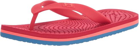 Under Armour Boy's Atlantic Dune II T Slide Sandal, Red (601)/Beta, 4 Big Kid in Saudi Arabia