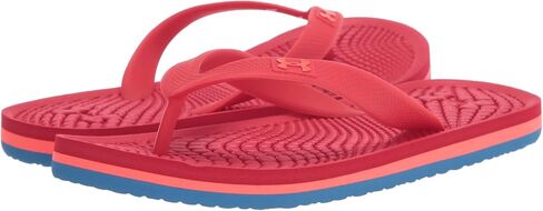 Under Armour Boy's Atlantic Dune II T Slide Sandal, Red (601)/Beta, 4 Big Kid in Saudi Arabia