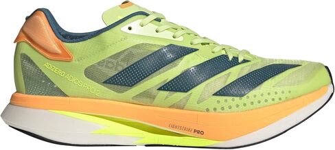 adidas Unisex Adizero Adios Pro 2 Pulse Lime/Real Teal/Flash Orange 8.5 D in Kuwait