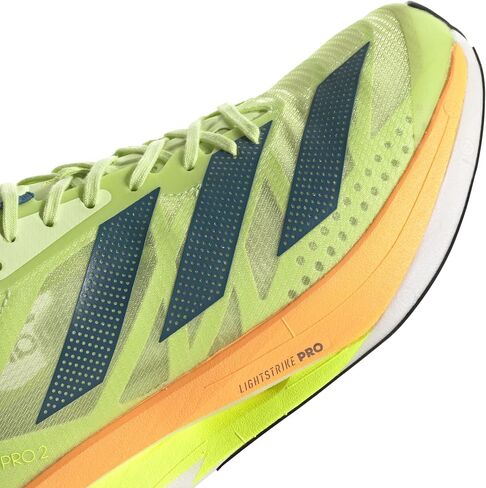 adidas Unisex Adizero Adios Pro 2 Pulse Lime/Real Teal/Flash Orange 8.5 D in Kuwait