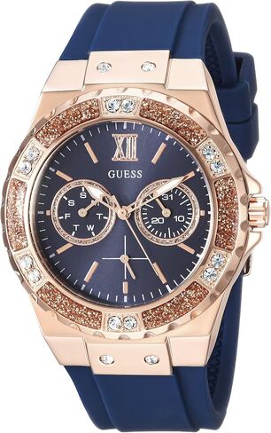 GUESS 39MM Crystal Silicone Watch in Saudi Arabia