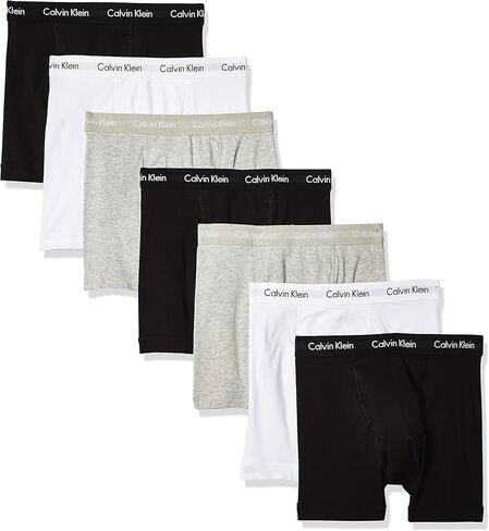 Calvin Klein Men's Cotton Stretch 7-Pack Boxer Brief in Saudi Arabia