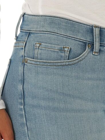 Lee Women's Ultra Lux Mid-Rise Slim Fit Straight Leg Jean in Saudi Arabia