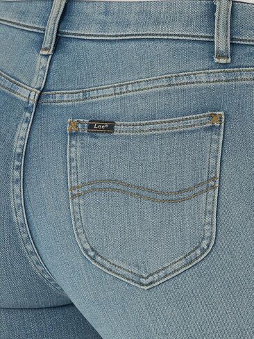 Lee Women's Ultra Lux Mid-Rise Slim Fit Straight Leg Jean in Saudi Arabia