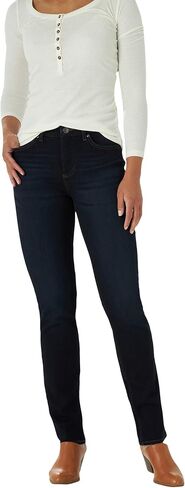 Lee Women's Ultra Lux Mid-Rise Slim Fit Straight Leg Jean in Saudi Arabia