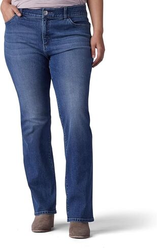 Lee Women's Plus-Size Flex Motion Regular Fit Bootcut Jean in Saudi Arabia
