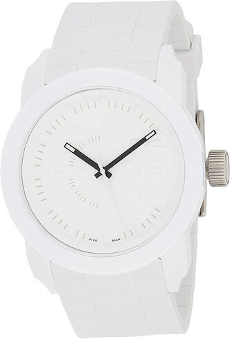Diesel Double Down Men's Watch with Silicone Band in Saudi Arabia