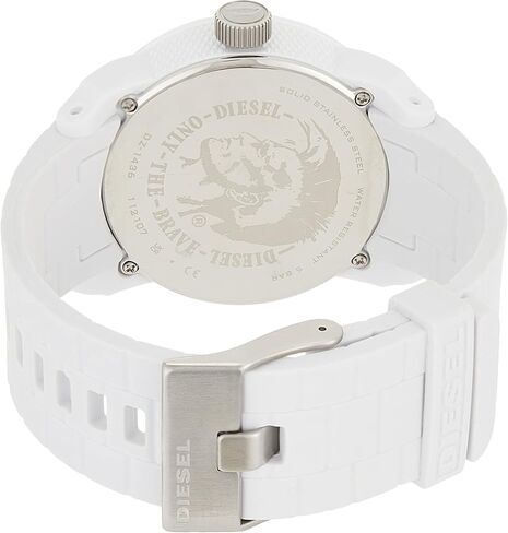 Diesel Double Down Men's Watch with Silicone Band in Saudi Arabia
