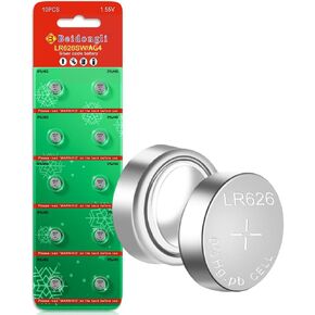 SR626SW Watch Batteries 377 376 AG4 LR626 1.55V Button Cell Alkaline Batteries 10 Pack in Kuwait