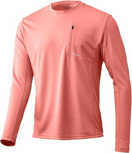 HUK Men's Icon X Pocket Long-Sleeve Performance Shirt in Saudi Arabia
