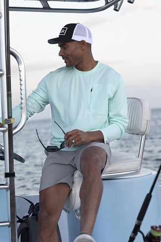 HUK Men's Icon X Pocket Long-Sleeve Performance Shirt in Saudi Arabia