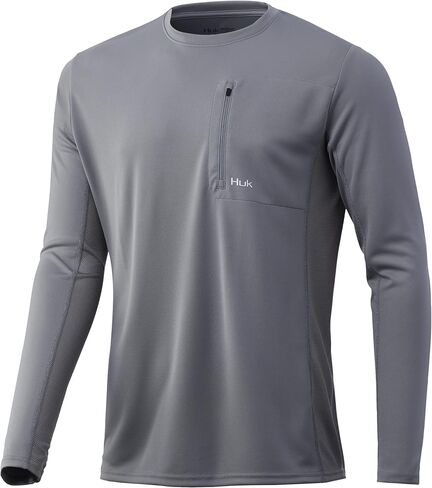 HUK Men's Icon X Pocket Long-Sleeve Performance Shirt in Saudi Arabia