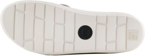 MARC JOSEPH NEW YORK Womens Casual Genuine Leather Flat Slide Mules Criss Cross Sandals Open Toe Backless Comfortable Lightweight EVA Sole Fashion Slip-on Slides in Saudi Arabia