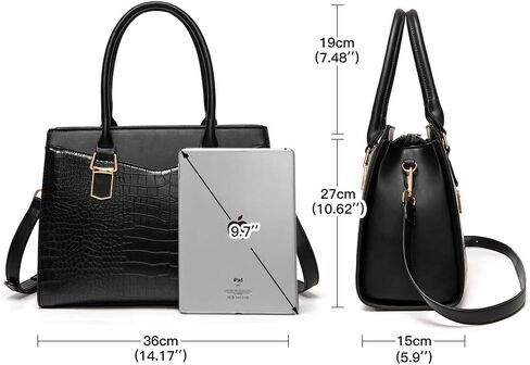 حقائب يد نسائية من LJOSEIND مصممة بمحفظة ساتشيل وحقائب كتف منظمة وحقائب يد علوية للعمل in Kuwait