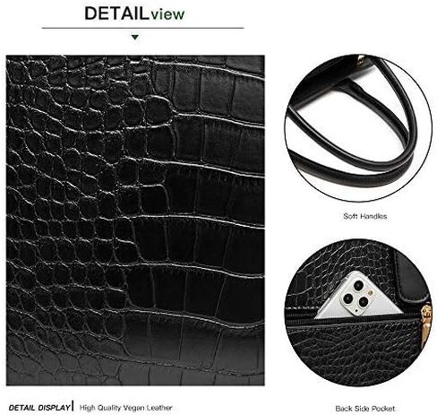 حقائب يد نسائية من LJOSEIND مصممة بمحفظة ساتشيل وحقائب كتف منظمة وحقائب يد علوية للعمل in Kuwait