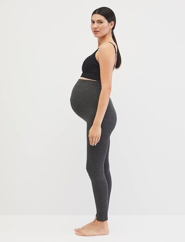 Motherhood Maternity Women's Maternity Pull on Fleece Legging in Saudi Arabia