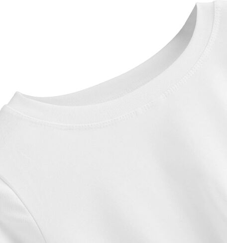 تي شيرت نسائي SweatyRocks قصير بربطة أمامية وأكمام طويلة مقصوصة بلوزة كاجوال in Kuwait