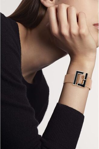 Chamqueen Geometric Metal Leather Bracelet Jewelry Gift for Woman and Girl in Saudi Arabia