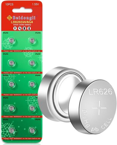 SR626SW Watch Batteries 377 376 AG4 LR626 1.55V Button Cell Alkaline Batteries 10 Pack in Kuwait