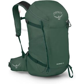 Osprey Skarab 30L Men's Hiking Backpack with Hydraulics Reservoir, Tundra Green, One Size in Kuwait