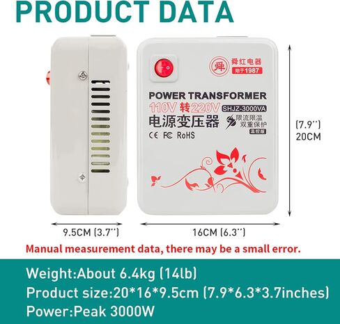 110 to 220 Voltage Converter 120v to 240v Step Up Transformer 2000W in Saudi Arabia