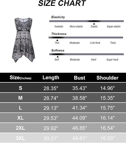 Viracy Women's Summer Casual Sleeveless Swing Tunic Floral Tank Top (S-3XL) in Kuwait