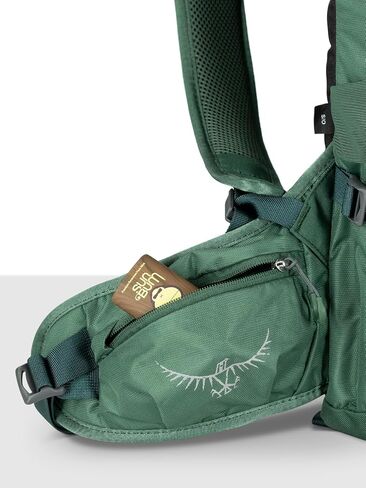 حقيبة ظهر Osprey Skarab 30L للمشي لمسافات طويلة للرجال مع خزان هيدروليكي، تندرا جرين، مقاس واحد in Kuwait