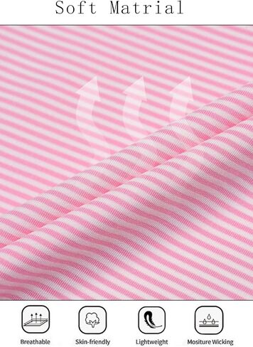 Striped Polo Shirts for Men - Short Sleeve Dry Fit Golf Polo Work Polo Shirts Tennis Golf Athletic Shirts in Kuwait