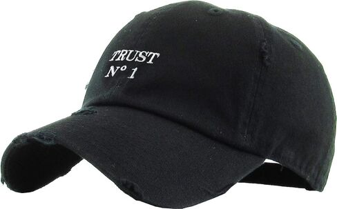 Self Made Trust No One Hustle Savage Vibe Baseball Cap Dad Hat Adjustable in Saudi Arabia