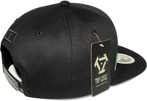 قبعة Snapback قطنية قابلة للتعديل للرجال من TOP Level 2 (تتوفر تصميمات مختلفة للقبعة الفريدة) in Kuwait