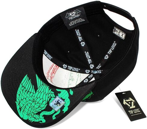 قبعة Snapback قطنية قابلة للتعديل للرجال من TOP Level 2 (تتوفر تصميمات مختلفة للقبعة الفريدة) in Kuwait