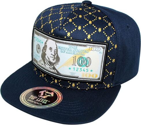 قبعة Snapback قطنية قابلة للتعديل للرجال من TOP Level 2 (تتوفر تصميمات مختلفة للقبعة الفريدة) in Kuwait