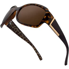 VITENZI Womens Polarized Sunglasses Retro Sun Glasses Vintage Fashion Jackie O Oversized Shades Vittoria in Kuwait