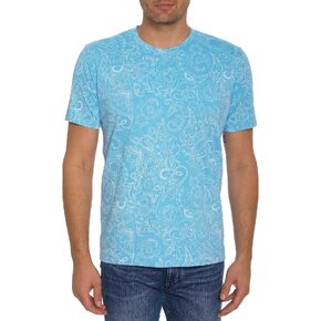 Robert Graham Men's Swanson Short-Sleeve Knit T-Shirt in Saudi Arabia