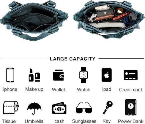 حقائب حمل مخفية من CELELA للنساء حقيبة كبيرة وحقيبة كتف مع حقائب يد متقاطعة على الطراز الغربي in Kuwait