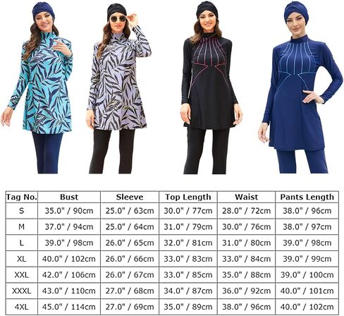 AWIBMK Muslim Swimsuits for Women Ruffled Full Coverage Swimwear Islamic Ladies Beachwear Swimming Burkini Hijab Swim Suit in Saudi Arabia