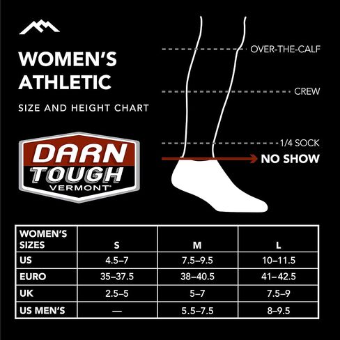 Darn Tough Women Element No Show Tab خفيف الوزن مع وسادة in Kuwait