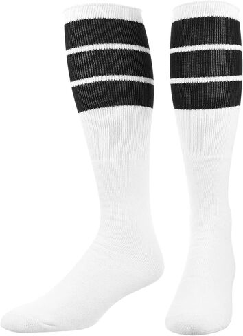 Retro Tube Socks with Stripes for Men & Women - 3 Stripe in Kuwait