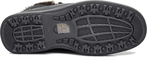 Enzo Romeo RU2N Men's Winter Cold Weather Snow Boots with Fur Fleece Lining Slip On Shoes in Saudi Arabia