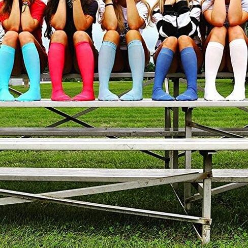 Hocsocx Unisex Performance Liner Socks, Moisture Wicking, Rash & Blister Protection for Field & Ice Hockey, Soccer, Skiing, Hiking, Boot Sock, Medium in Saudi Arabia