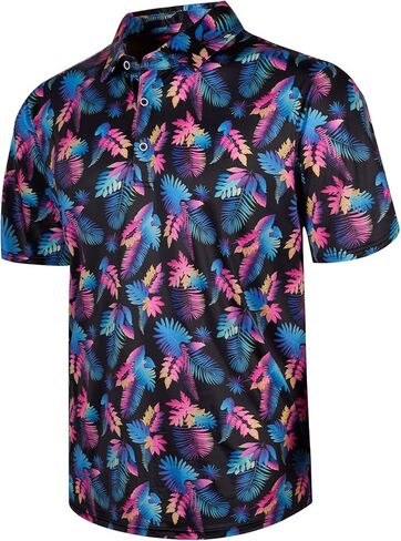 تيشيرت بولو للجولف للرجال سريع الجفاف، جزء علوي ماص للرطوبة in Kuwait