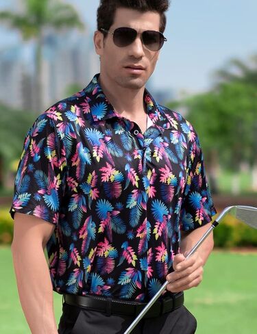 تيشيرت بولو للجولف للرجال سريع الجفاف، جزء علوي ماص للرطوبة in Kuwait